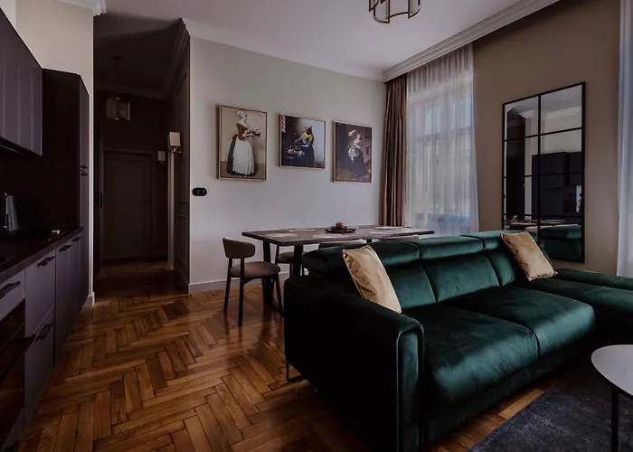 Apartmán Crown Pearl - Wonderful Apartment, 110scm, 4 Krakov